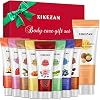 Body Scrub,9 Packs Travel Size Foot Hand Care Scrub & Body Cream for Skin Care Exfoliating & Moisturizing,Unique…