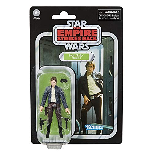 Star Wars The Vintage Collection Han Solo (Bespin) 9,5 cm große Imperium schlägt zurück Figur, für Kids ab 4 Jahren – Bild 3