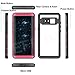 EFFUN Samsung Galaxy Note 8 Waterproof Case, IP68 Certified Waterproof Underwater Cover Dust/Snow/Shock Proof Case with Phone Stand, PH Test Paper and Floating for Strap for Galaxy Note 8 Pink
