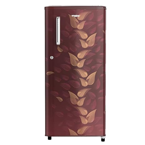 Whirlpool 190 L 3 Star Direct-Cool Single Door Refrigerator (WDE 205 CLS PLUS 3S, Wine Fiesta, Toughened Glass Shelves)