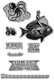 Graphic 45 Voyage Beneath Sea 2 Cling Stamps