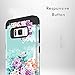 Galaxy S8 Plus case, PIXIU Three Layer Heavy Duty Hybrid Sturdy Armor Shockproof Protective Phone Cover Case for Samsung Galaxy s8 Plus 2017 Release(Peonies)