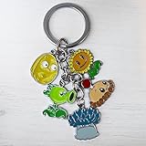 Party Hive PVZ Metal Keychain Plant Charms