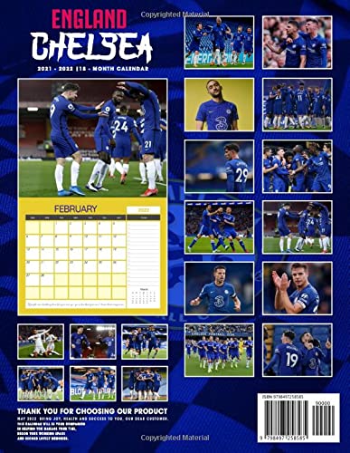 Calendrier Chelsea 2023 England Chelsea 2022 Calendar: Soccer Calendar 2022, Sport Calendar 2022- 2023 – 18 Months – Big Size 17"X11". Planner For All Fans Kids Boys: Bevis,  Bug Blitz: 9798497258585: Amazon.com: Books