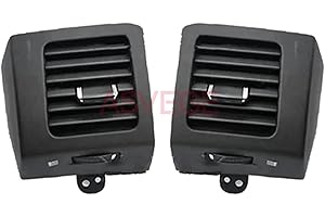 ASVEGE Car Dashboard Air Conditioning Vent Outlet for Toyota Land Cruiser Prado LC120 Lexus GX470 2003-2009 AC Vents Outside Air Conditioner Vent-Black