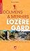 Dolmens et menhirs, Lozère, Gard by