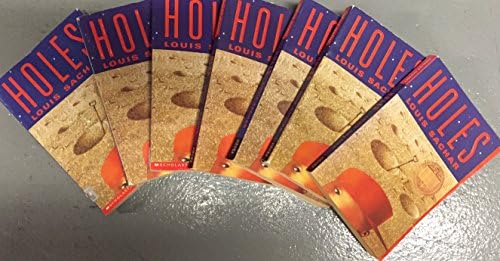 Holes by Louis Sachar Class Reading Group Set of 7 Copies Paperback – Unabridged, 2004