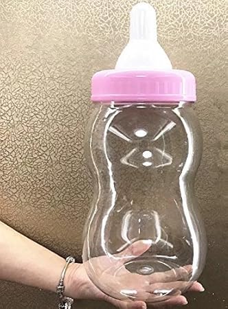 large plastic baby bottle