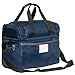 Large Cooler Lunch Bag with Extra Liner. Two Insulated Compartments, Heavy Duty Fabric, Thick Foam Insulation, Many Pockets, Strong Double Zippers, Padded Straps.