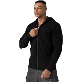 Merino Protect Merino Wool Hoodie Mens Midweight Full Zip Long Sleeve Thermal Sweatshirt for Winter Outdoor