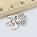 Silver Angel Pendant, Guardian Angel, Tibetan Silver, Silver Angel Charm, Findings Supplies, Silver Pendant 21x14mm Set of 20 Angels (NS681)