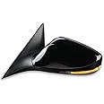 Auto Dynasty OE Style Powered+Heated+Turn Signal Driver/Left Side Door Mirror Compatible with Hyundai Veloster 12-14
