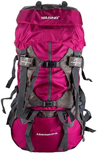 WASING 55L Internal Frame Backpack