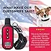 Pexup Waterproof Dog Training Collar - Rechargeable Dog Training Active collar with 3 Training Modes and 100% Waterproof - New Dog Training Collar for small medium and large dogs