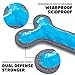 Tough, Durable Dog Chew Toys: Strong Rubber Bone for Large & Medium Dogs or Puppy - Indestructible Toy Bones for Aggressive Chewers - Long Lasting Chews for Boredom, Training & Teething Puppies