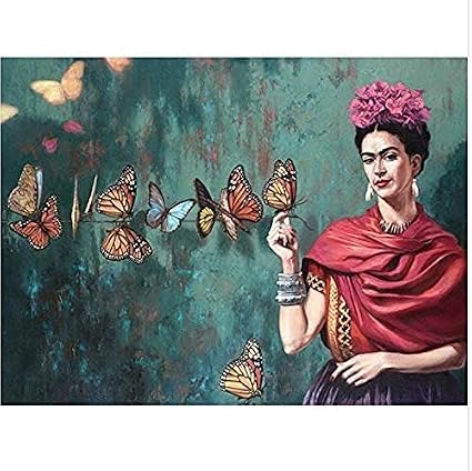 Amazon.com: Adult Frida Kahlo 5D Diamond Painting kit DIY Crystal