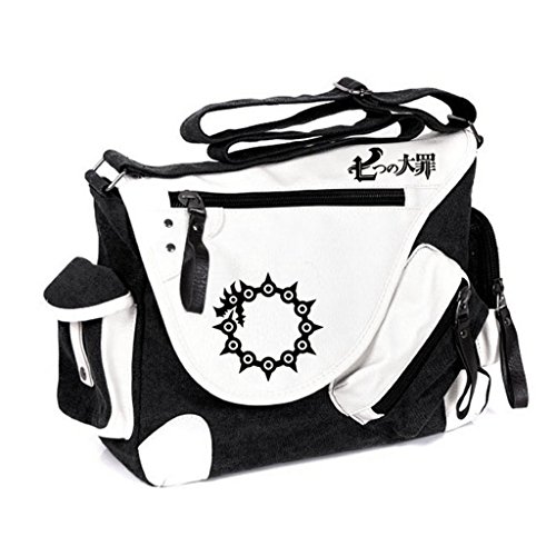 Siawasey The Seven Deadly Sins Anime Cosplay Backpack Messenger Bag Shoulder Bag
