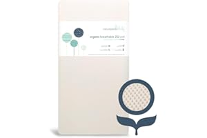 Naturepedic Organic Crib Mattress - 2-Stage 144 Coil Infant & Toddler Mattress with Protector Pad - Waterproof, Breathable & Non-Toxic for Baby and Toddler Bed