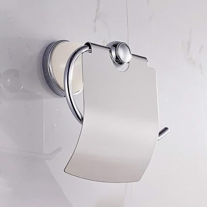 SYDDP Moderno Simplicidad Cobre Puro Cromado Papel de baño Toalla