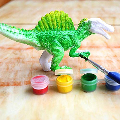 41pcs Dinosaur Painting Kit for Kids Crafts and Arts Set Painting Kit Decorate Your Own Dinosaur Figurines DIY Dinosaur Arts Crafts 3D Painting Dinosaurs Toys for Kids Boys Girls Age3 4 5 6 7Years Old