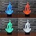 Lmeison 3D Night Light Illusion Lamp LED Desk Table Lamp with USB Cable, 7 LED Colors Change, Smart Touch, Button Control, Acrylic Panel & ABS Base, Best Gift for Boys Girls