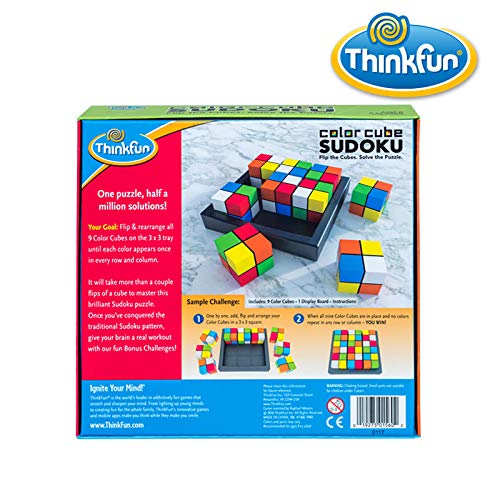 4 ThinkFun+Color+Cube+Sudoku+Winning