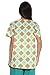Just Love Women's Scrub Tops / Scrubs - Small - Green Diamonds,Green Diamonds,Small