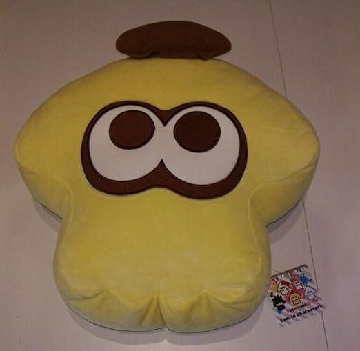 Amazon スプラトゥーン2 サンリオ イカクッション ぬいぐるみ ポムポムプリン ぬいぐるみ おもちゃ