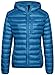 Wantdo Women's Packable Down Jacket Lightweight Puffer Jacket Hooded Winter Coat