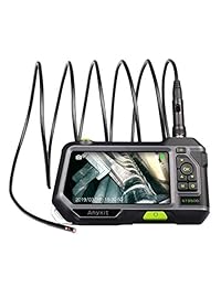 Endoscopio industrial, Anykit impermeable Borescope con 6 luces LED y pantalla LCD en color