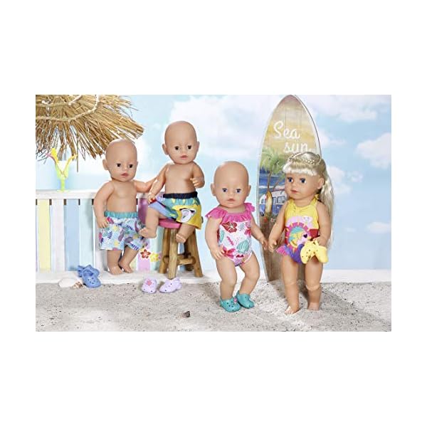 BABY born Holiday Badeshorts 43cm, Puppenkleidung, Puppen Zubehör, Shorts in 2 Designs, Farbe nicht frei wählbar. – Bild 6