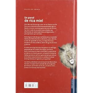 Un panal de rica miel / A Honeycomb of Tasty Honey: Antologia de fabulas / Anthology of Fables (Adarga) (Spanish Edition)