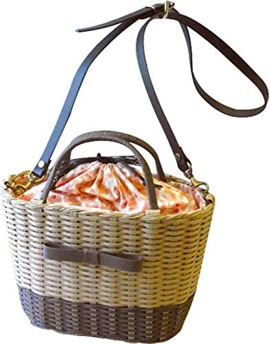 Shoulder bag with Nazca Yudzu weather craft tape kit ribbon col. Craft NCK-2.