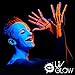 Uv Glow Blacklight Face and Body Paint 0.34oz - Set of 8 Tubes - Neon Fluorescent (All Colours)