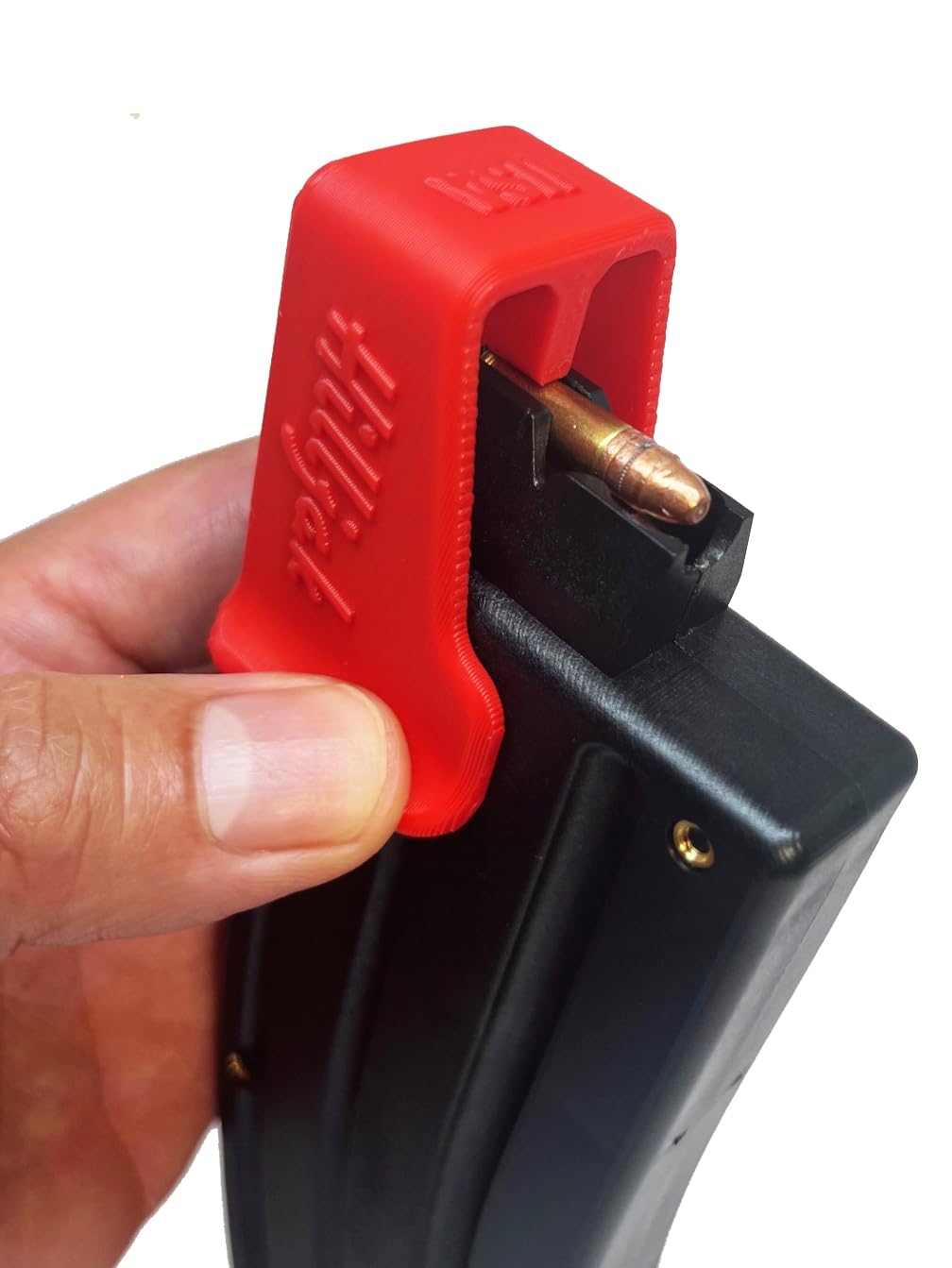 Photo 1 of CMMG 22LR Bravo Magazine Loader Speed Loader, Quickie Loader (Red)