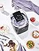 Aicok Ice Cream Maker, 1.6 Quart Automatic Frozen Yogurt and Sorbet Machine, BPA-Free with Timer Function, Easy Homemade Ice Cream with Instruction Book, Black