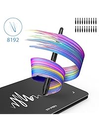 XP Pen G430   Bolígrafo de dibujo ultrafino para OSU con lápiz capacitivo sin batería, 4.0 x 3.0 in Juego