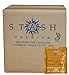 Stash Tea Salted Caramel Mate Black Tea & Mate Blend 100 Count Tea Bags in Foil (packaging may vary) Individual Black Tea Bags for Use in Teapots Mugs or Cups, Brew Hot Tea or Iced Tea