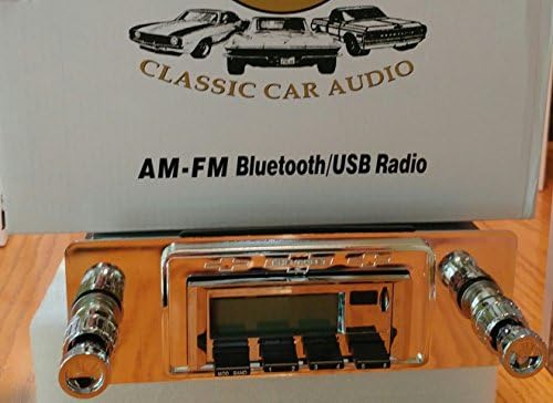 1947-1953 Chevrolet Truck Bluetooth enabled High power AM/FM Stereo Radio KHE300 USB Flash, Aux, Mini SD Inputs