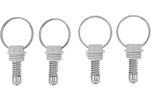 4Pcs Corny Keg Pressure Relief Valve, Stainless Steel Keg Lid Release Valve for Cornelius keg, Ball Lock Type Lid Pressure Re