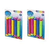 Intex 2 X 55504 Underwater Swi Mming/ Diving Swi Mming Pool Toy Play Sticks #55504, Assorted Colors, 2 Pack