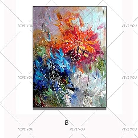 Chasoe Arte Abstracto De La Pared Pintura Al Oleo Pintada A Mano