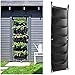 X XBEN Vertical Garden Hanging Planter, 7 Pockets, Wall Hanging Mount Planter Plant Grow Bag for Flower Vegetable - Indoor/Outdoor