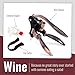 Wine Bottle Opener - Luxury Wine Opener Set - Professional Corkscrew with Foil Cutter - Special Airtight Seal Universal Bottle Stopper/Saver - Great Gift Set for Women and Men