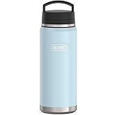 THERMOS ICON SERIES, Stainless Steel Dual Temperature Beverage Bottle, 40 oz, Glacier