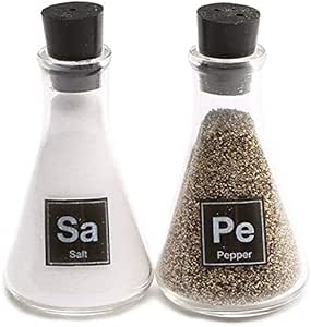 Wink Science Flask Salt and Pepper Shakers
