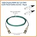 Tripp Lite 10Gb Duplex Multimode 50/125 OM3 LSZH Fiber Patch Cable (LC/LC) - Aqua, 5M (16-ft.)(N820-05M)