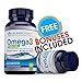 Omega 3 Fish Oil Dietary Supplements for Maximum Heart, joint and Brain Health (180 Soft-gels)
