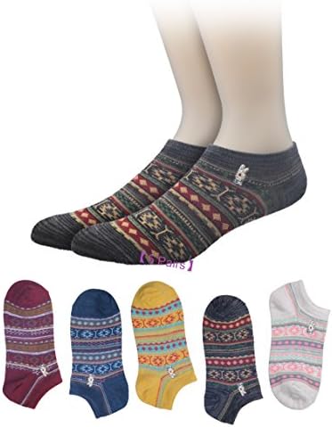 Funny Cotton Socks for Women 5-Pack #LL9892 GB411F20