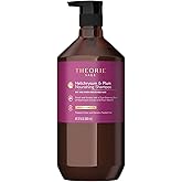 Theorie Helichrysum and Plum Nourishing Shampoo - Enrich and Soothe - Suited for Dry & Over Processed Hair - Protects Color & Keratin Treated Hair, Pump Bottle 800mL - Label Design May Vary